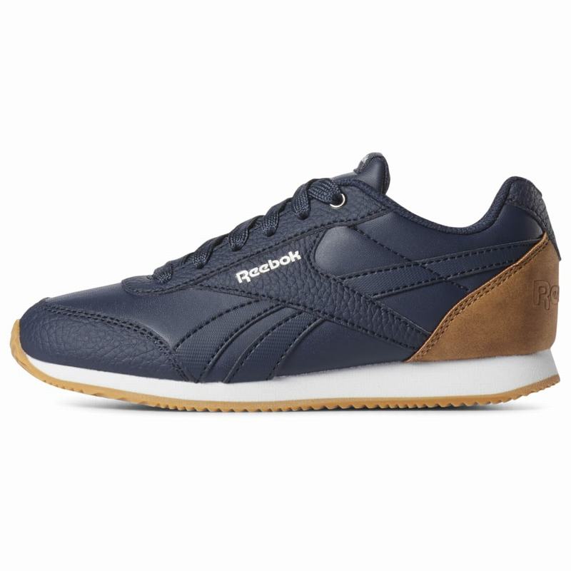 Reebok Royal Classic Jogger 2 Tenisky Chlapcenske - Námornícka Modrá/Hnede RX6438GL